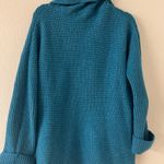 Pilcro  Turquoise Cowl Neck Sweater Photo 8