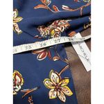 Emma & Michele  Women's 3X Blue Floral Long Sleeve Button Down Tiered‎ Dress New Photo 11