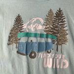 Columbia women’s Mint Green “Find Your Wild” S/S Graphic Tee Size L NWT Photo 4