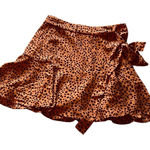 Love For Humanity Couture cheetah,
Flared Skort small Brown Photo 0