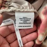 Calvin Klein Women Tie Dye Mesh Ruched Midi Bodycon Skirt Lined Size Medium Photo 11