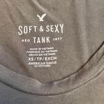 American Eagle  Olive Green Soft And Sexy Tank Top Photo 7