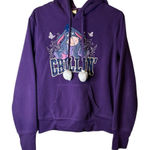 Disney Eeyore Chillin Hoodie Sweatshirt Kangaroo Pocket Pompons Women’s L Soft Photo 0