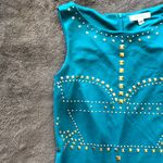 Alythea Studded mini dress.‎ Teal. Photo 1