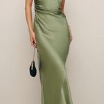 Reformation NWT Casette Silk Dress Photo 0