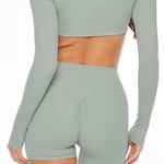 CSB Crop Shop Boutique Freedom Scrunch Shorts 6" | Mineral Green Size XS Photo 1