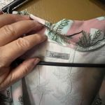 Joan Vass JV  size L palm  print robe. Photo 4