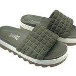 Cougar Womens Perla Slide Sandals Platform Slip On Olive Green 6 Photo 0