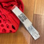 Victoria's Secret Victoria’s Secret Pink Ultimate Lightly Lined Red Sports Bra Mesh Trim Small Photo 5