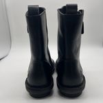 Fly London New Fade966Fly Leather Ankle Boots Women 36 US 5.5-6 Zip Up Black Rug Photo 10