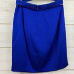 La Femme  Sexy Short Mini Cutout Cocktail Dress Blue Rhinestones Size 2 S… Photo 7