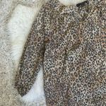 Fred David  animal print blouse XL Photo 2