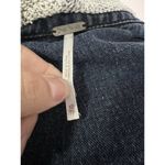 Free People  Jean Jacket Hoodie Casual Grunge Cotton Fall Indie Distressed XS Photo 8