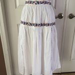 NWOT Banjanan Antonia Skirt Srinagar Embroidered White. MSRP $345. Size L White Size L Photo 5