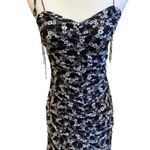 ASOS Bailey Rose Black White Floral Mini Dress L Photo 1