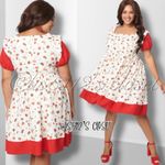 Unique Vintage Strawberry Shortcake Berry Sweet Cutie Babydoll Dress Photo 2