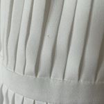 Altuzarra Mayumi white pleated side tie skirt Size 4 Photo 13