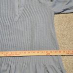 Samsoe Samsoe Elm‎ Pintuck Oversized Shift Dress Sz XXS Dusty Blue Lagenlook Photo 9
