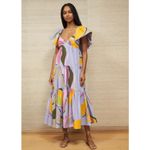 La Ligne New York Stella Dress Maxi Dress Lavender Size Small Purple Photo 1