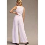 Faithfull the Brand Circa Linen Pants High Waisted Wide Leg Trousers White 4 Photo 2