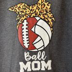 Port and Company Dark Gray Ball Mom Tank Top Size M Photo 1