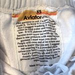 Aviator Nation  White Joggers with Red Heart Photo 6