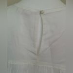 Melrose and Market White Snow Floral Lace Sheer Cotton Sleeveless Summer Top Sz.S Photo 8