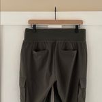 Athleta  Sutton Jogger Pants in Arbor Olive Green Cargo Pocket Travel Size 8 Photo 9