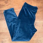 Lands' End Lands’ End Super Soft Fleece Lined Women’s Velvet Velour Loungewear Leggings Photo 0