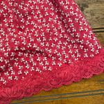 Old Navy  Intimates Women's Pink Floral Lace Trim Cami Sleep Shirt Size M Photo 1