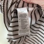 Madewell NWT Lily Embroidered Boxy Knit Tee in Stripe size medium Photo 4