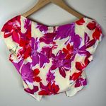 White Fox Boutique NWT  Spring Fling Bustier‎ Lemon Wildflower Top Size Small Y2K Photo 4