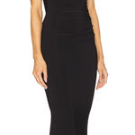 Katie May  Surreal Black Elegant Gown  Formal Stretch Minimalist Lace NWT Medium Photo 0