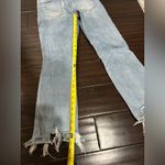 Lovervet by Vervet Kick Flare Distressed Light Blue Women's Jeans 26 Photo 6