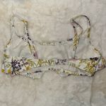 Old Navy Ruffle Bikini SET Top & Bikini Bottom Brief Purple Floral Women’s M Photo 5