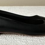 Everlane The 90s Ballet Flats Shoes Black Italian Leather Women's 8 Photo 4
