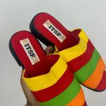 Vintage Y2K Retro Rainbow Sandals Women’s Size 7 Early 2000s Photo 5