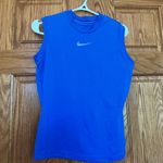 Nike  - Dri-Fit Blue Sleeveless Athletic/Muscle Tank Photo 0
