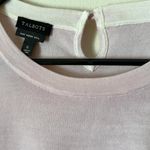 Talbots Pink Floral Merino Wool Cardigan Photo 4