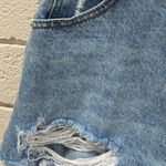 Princess Polly  Distressed Denim Shorts size 6 Photo 5