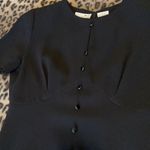 Dress VINTAGE LIZ CLAIBORNE Little Black Dress Women’s Size 4 Photo 2