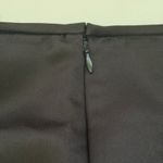 Vintage Jessica McClintock For Gunne Sax Maxi Mermaid Skirt Sz 7 Satin Vampygoth Black Photo 3