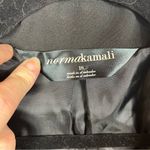 Norma Kamali Suit Jacket Blazer Single Breasted Size 18 Black Notched Lapel Photo 11