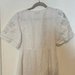 Madewell  Cassie Button-Front Midi Dress in Linen White Size XS Photo 7