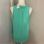 Bellatrix Tie Front Sleeveless S Corporate Siren Casual Dopamine Coconut Girl Green Photo 2