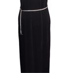 Ronni Nicole  vintage black ribbed maxi dress! Photo 3