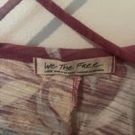 Free People We Are The Free Hey Girl Floral V-Neck Tank Top Size L NWT Photo 3