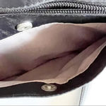 Baggallini Black Nylon Crossbody Multi-color Strap Anti-theft Travel Organizer Photo 6