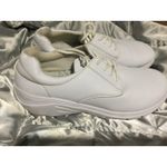 Hawkwell White Leather Lace Up Comfort Shoes Size 10‎ Women Nurse Work School Photo 2