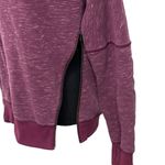 Lululemon Hoodie size 2 & Roam Pullover Side Zip Sweatshirt Heathered Rust Berry Photo 6